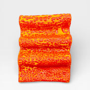 Soap Holder in Speckled Coral Red-Yellow