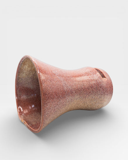 Ceramic Sound Speaker in Burnt Clay