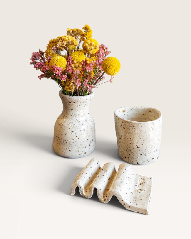 Ritual Set in Speckled White