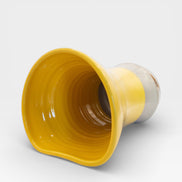 Ceramic Sound Speaker in Yellow - Grey
