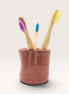 Toothbrush Holder in Burnt Clay