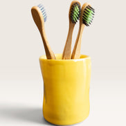 Toothbrush Holder in Yellow
