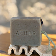 Soap Holder in Speckled White