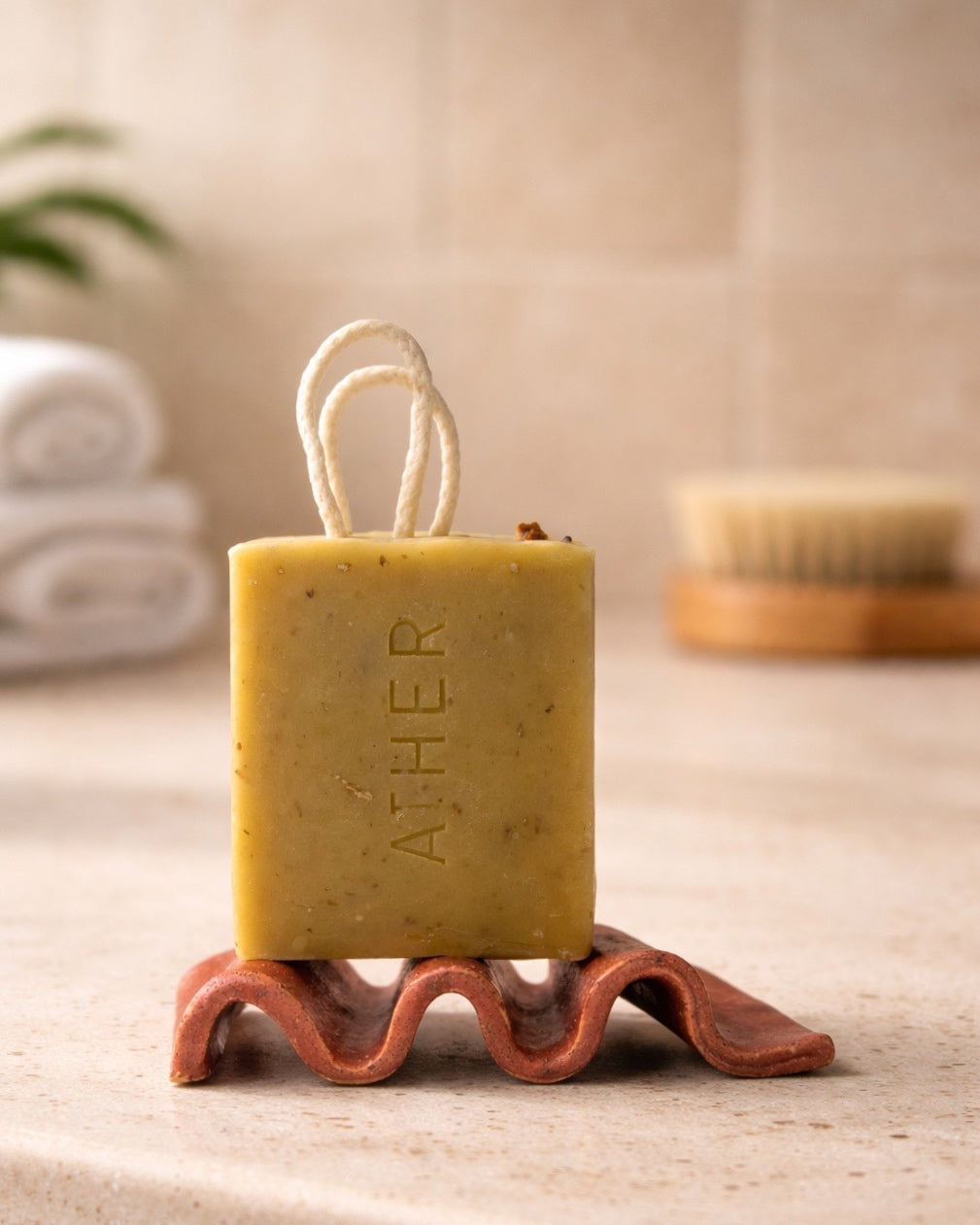 Soap Holder in Burnt Clay