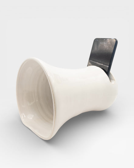 Ceramic Sound Speaker in Off-White