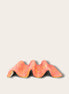 Soap Holder in Speckled Coral Red-Yellow
